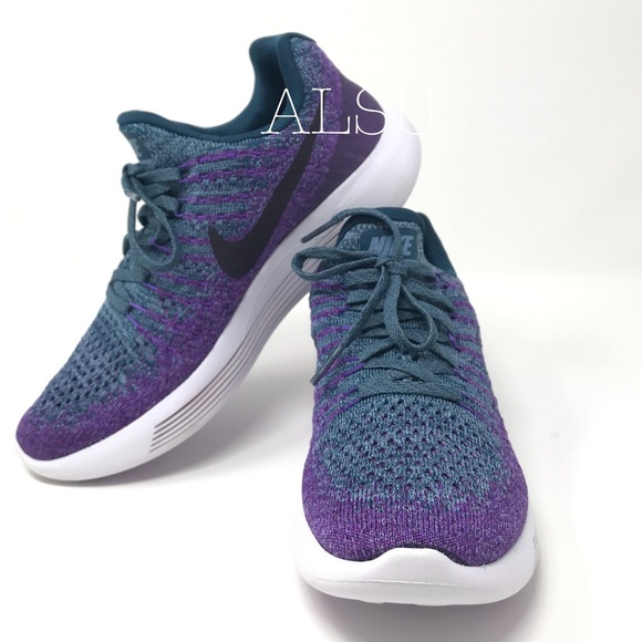 Nike Lunarepic Low Flyknit 2 Violet Grey W AUTHENT - Picture 5 of 8